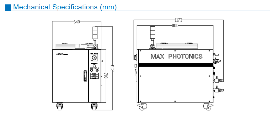 Max Fiber Laser Source-6000w