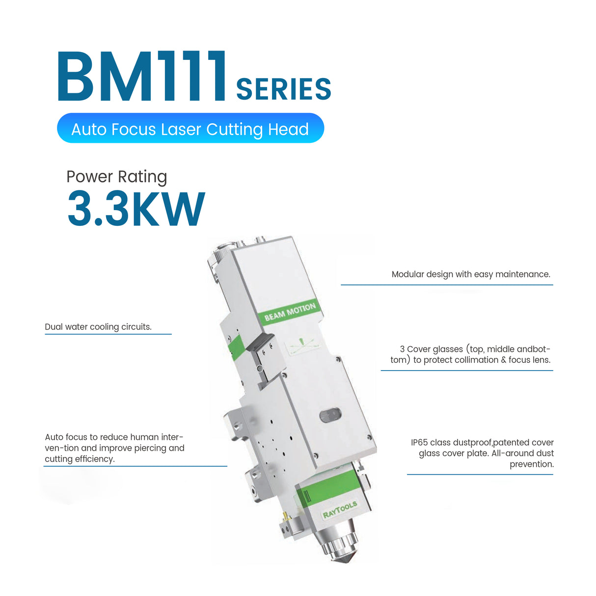 SENFENG Fiber Laser Cutting Head BM111
