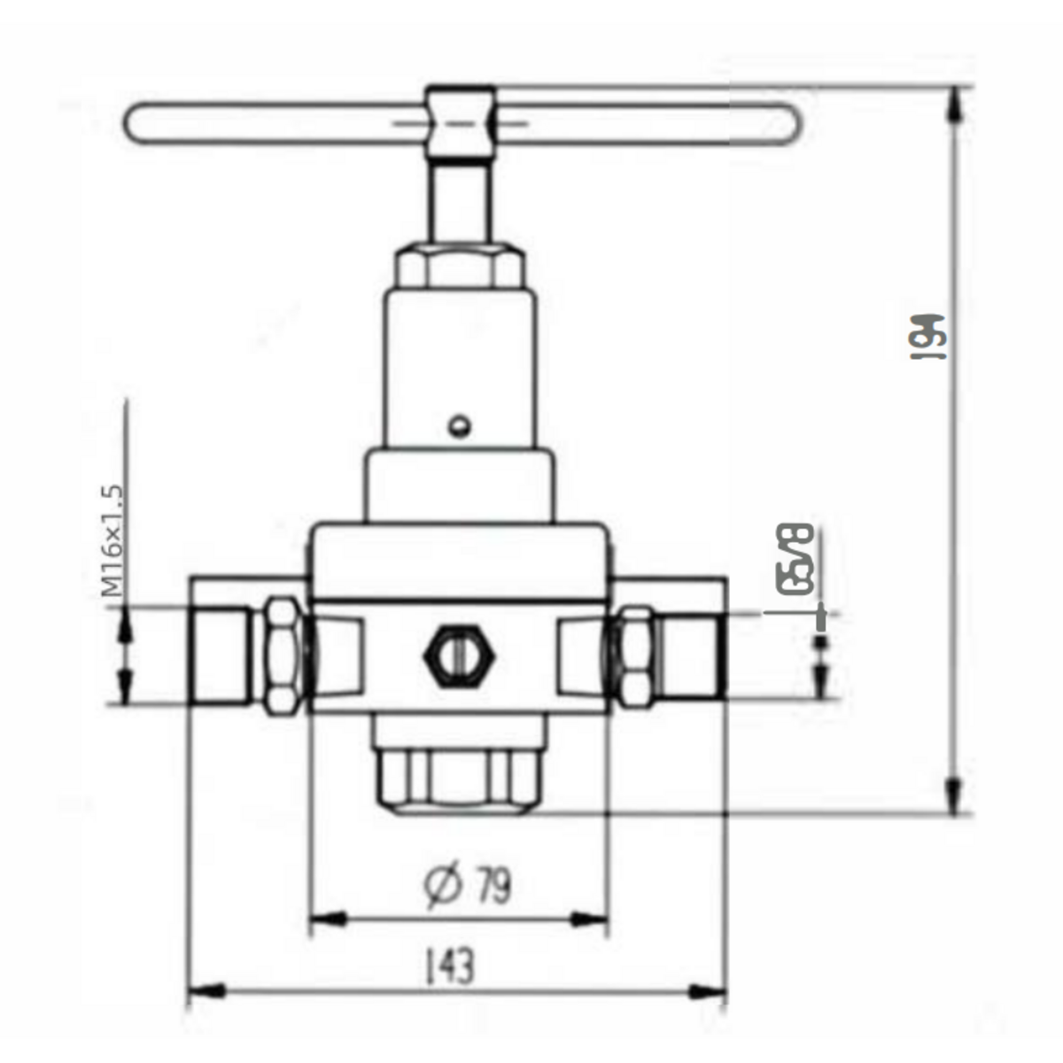 High Quality Oxygen Regulater for Laser Cutting & Welding