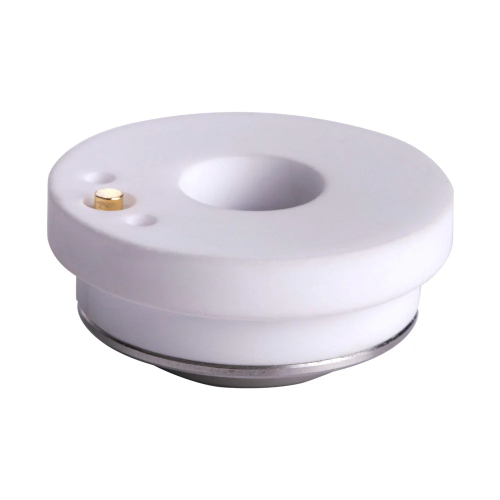 PRECITEC | Ceramic Nozzle Holder D31 H10.5 M11 for Laser Cutting Head