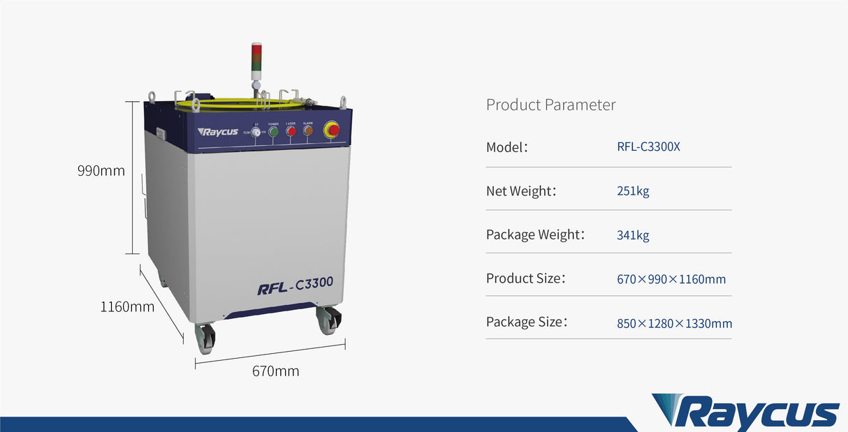 Raycus CW fiber laser source